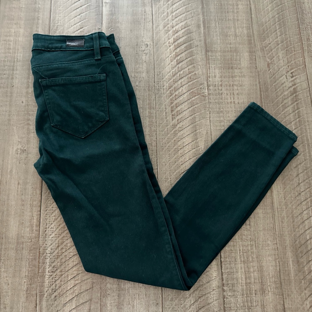 Paige green jeans size 26